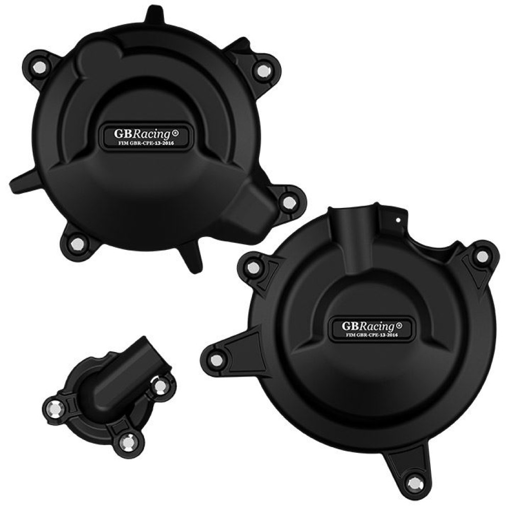 NINJA 400 SECONDARY ENGINE COVER SET 2018-2020